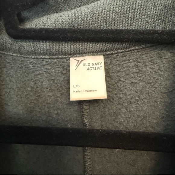 Old Navy Active Fleece Women's Green Jacket Size L - Picture 9 of 10